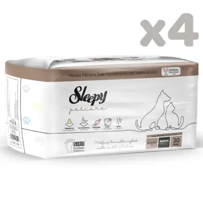 Sleepy Petcare Pet Bakım Örtüsü 30lu x 4 Adet (120 ADET) - 2