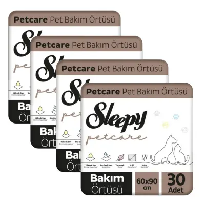 Sleepy Petcare Pet Bakım Örtüsü 30lu x 4 Adet (120 ADET) - 3