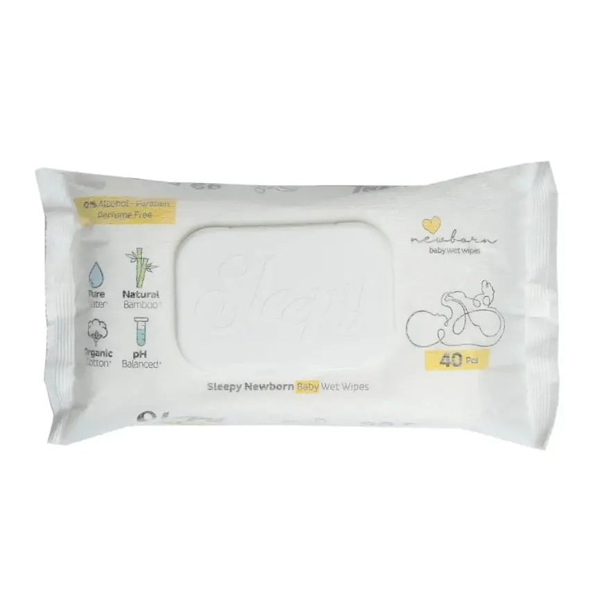 Sleepy Yenidoğan Islak Mendil 12x40lı - 5