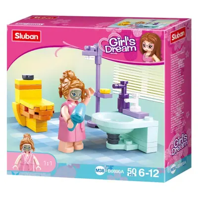 Sluban Girls Dream Banyo 50 Parça - 2
