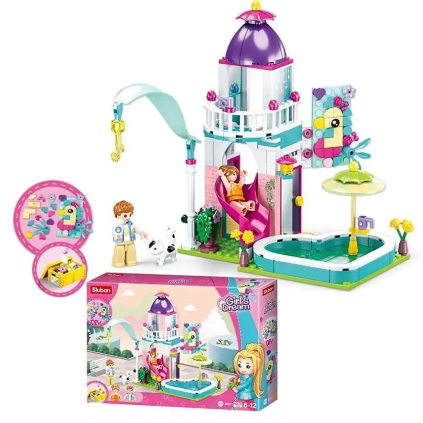 Sluban Girls Dream Havuz Partisi 230 Parça - 1