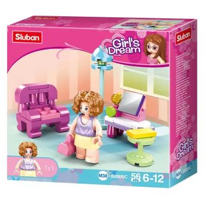 Sluban Girls Dream Salon 56 Parça - 2