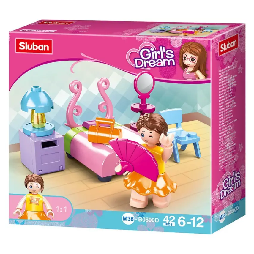 Sluban Girls Dream Yatak Odası 42 Parça - 2