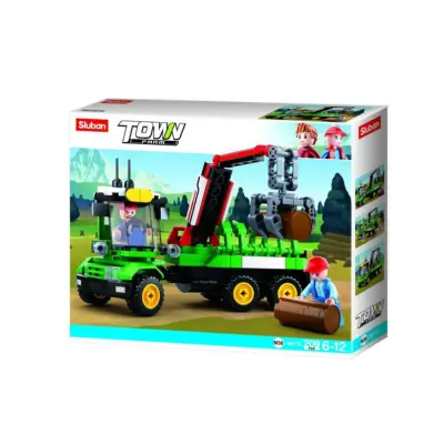Sluban Town Büyük Römork ve Taşıyıcı 209 Parça - 3