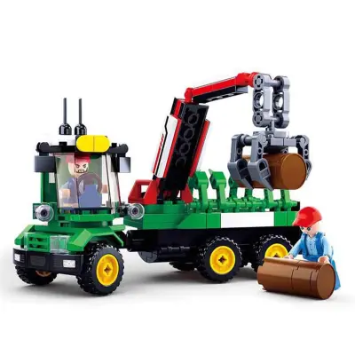 Sluban Town Büyük Römork ve Taşıyıcı 209 Parça - 2