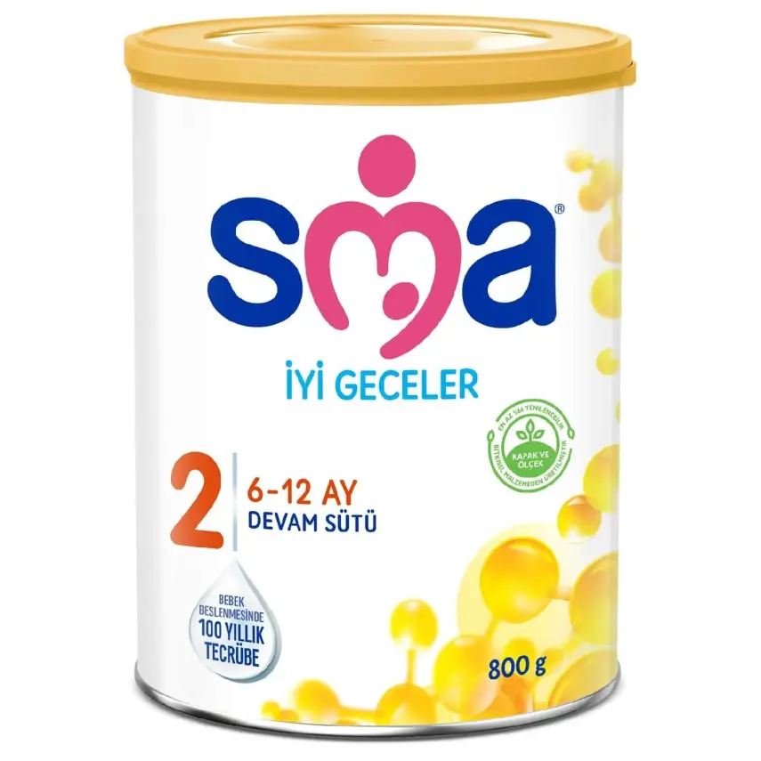 Sma İyi Geceler 2 Devam Sütü 800 gr 6-12 Ay - 3