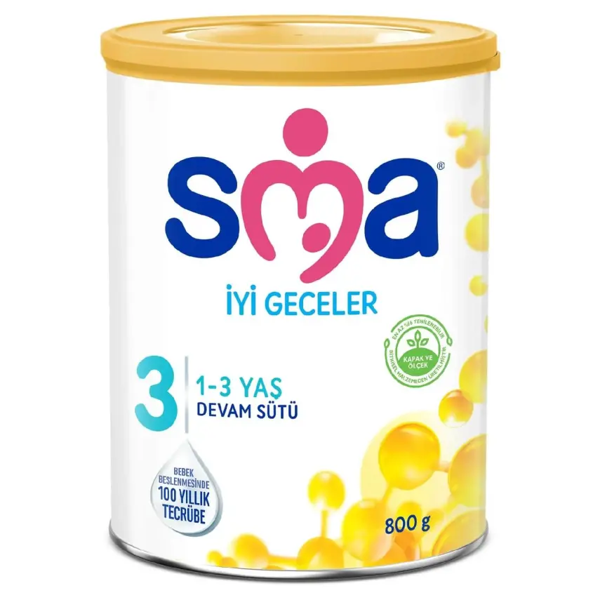 Sma İyi Geceler 3 Devam Sütü 800 gr 1-3 Yaş - 1