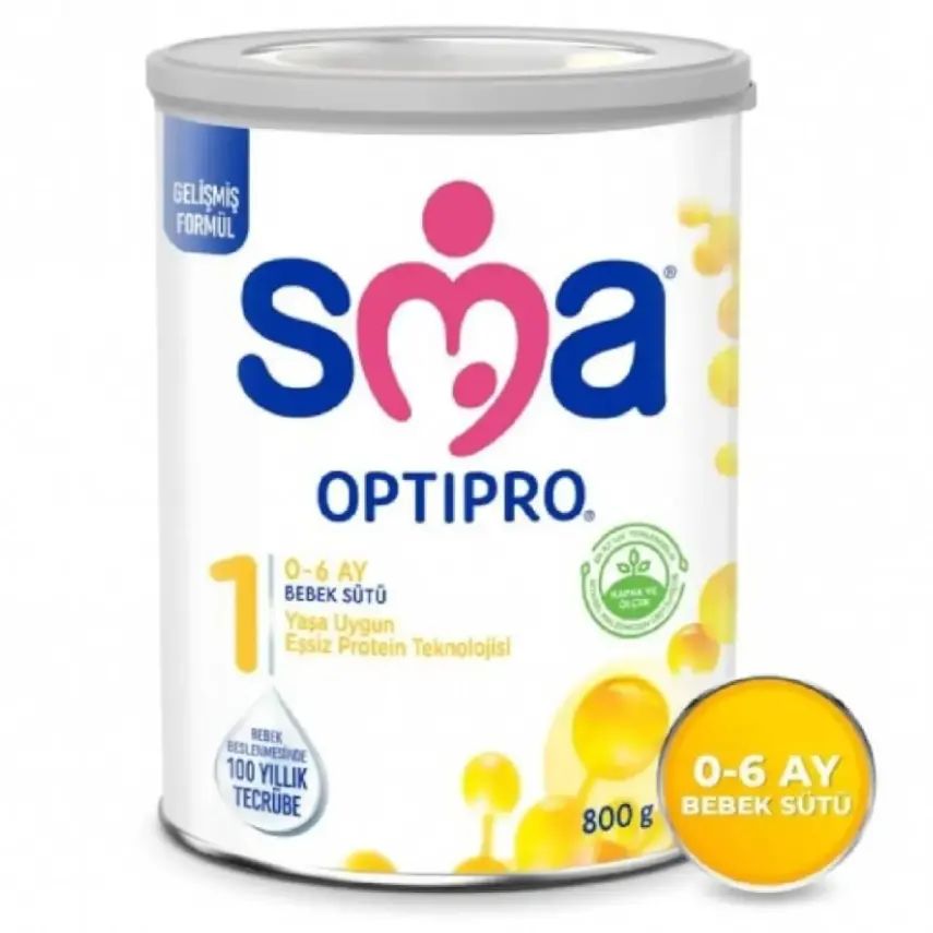 Sma OptiPro Probiyotik 1 Bebek Sütü 800 gr 0-6 Ay - 1