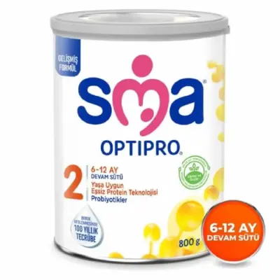 Sma OptiPro Probiyotik 2 Devam Sütü Maması 800 gr 6-12 Ay