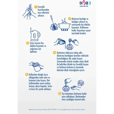 Sma OptiPro Probiyotik 3 Devam Sütü 1200 gr 1-3 Yaş - 3