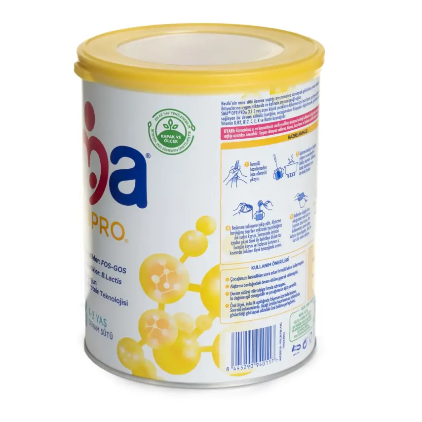 Sma OptiPro Probiyotik 3 Devam Sütü 800 gr 1-3 Yaş*3 - 5
