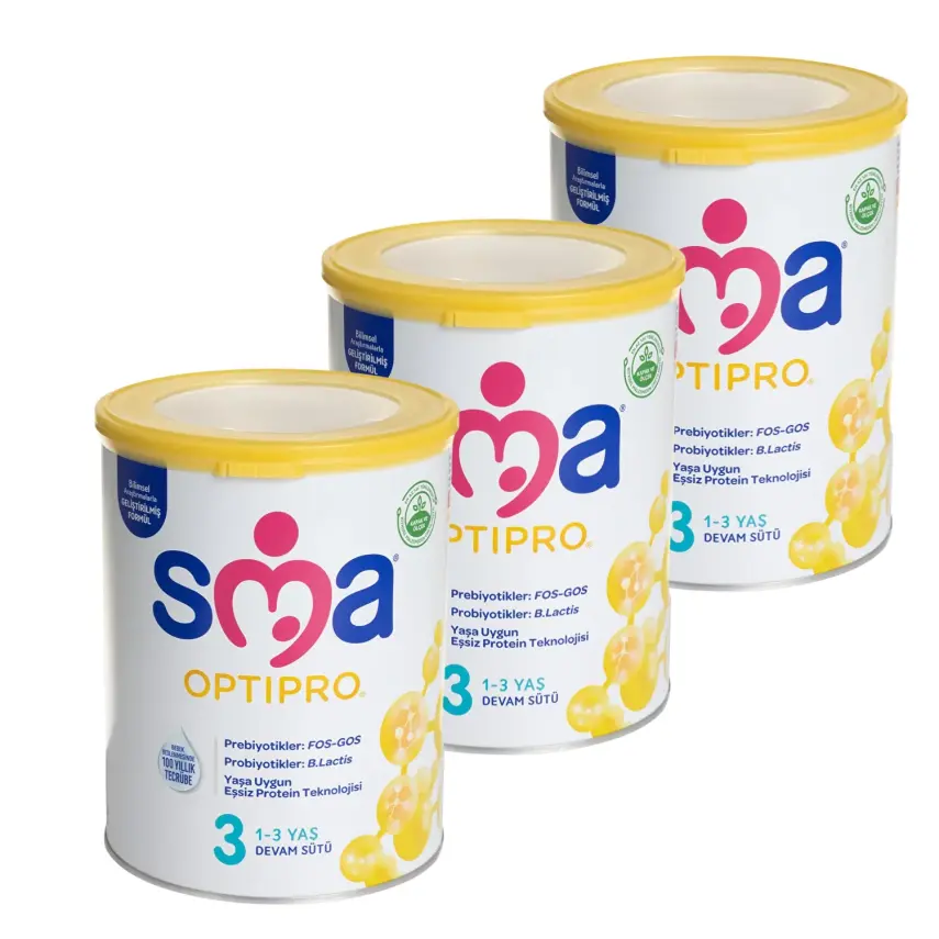 Sma OptiPro Probiyotik 3 Devam Sütü 800 gr 1-3 Yaş*3 - 1