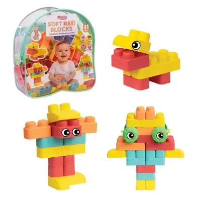 Soft Maxi Bloklar 41 Parça Çanta