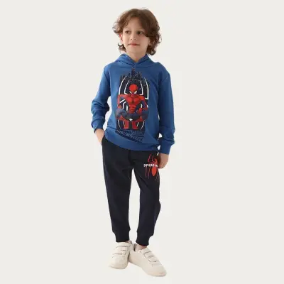 Spider-Man Erkek Eşofman Takımı Saks