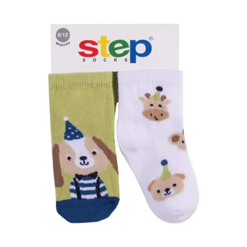 Step Çorap Soket 2li Pary Dog - 1