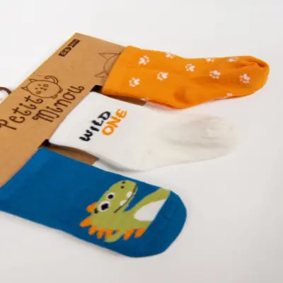 Step Çorap Soket 3lü Dino - 3