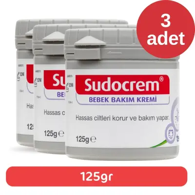 Sudocrem Bebek Bakım Kremi 125 gr x3 - 3