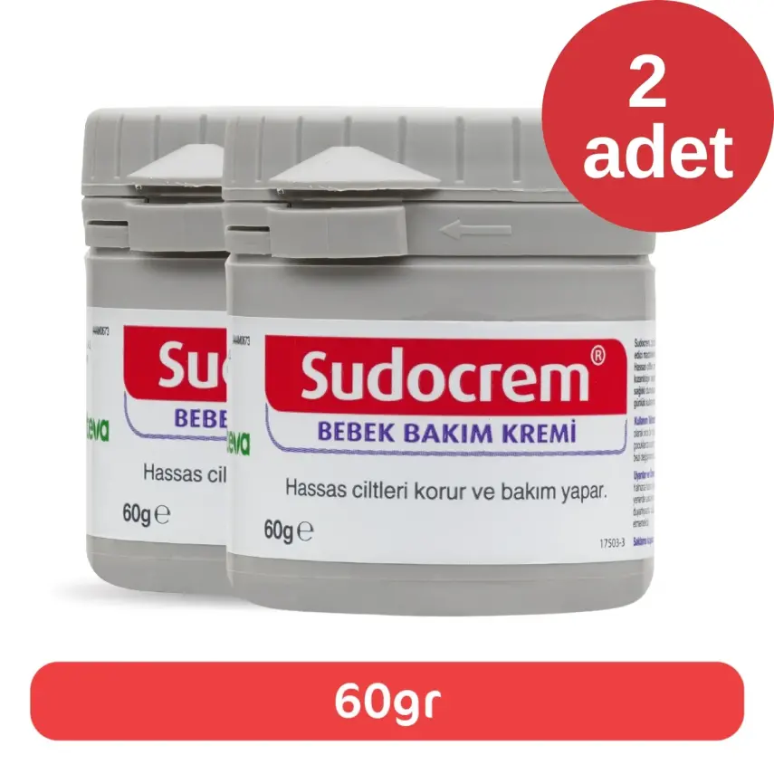 Sudocrem Bebek Bakım Kremi 60 gr x2 - 2
