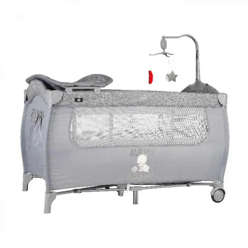 Sunny Baby 9142 Joy Plus Oyun Parkı 70x120 cm Gri - 1