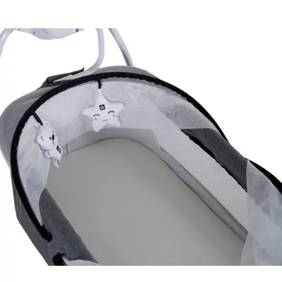 Sunny Baby 9146 Caretta Elektrikli Beşik Gri - 2