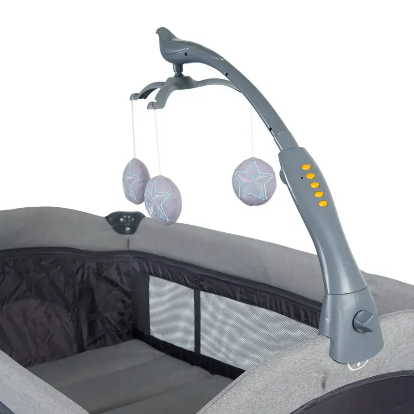 Sunny Baby 9160 Wonderland Müzikli Dönenceli Oyun Parkı 70X120 Cm Gri - 10