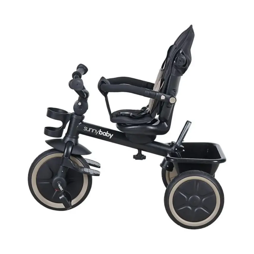 Sunny Baby New Safari Çift Yönlü Üç Tekerli Bisiklet Bej B63  - 6