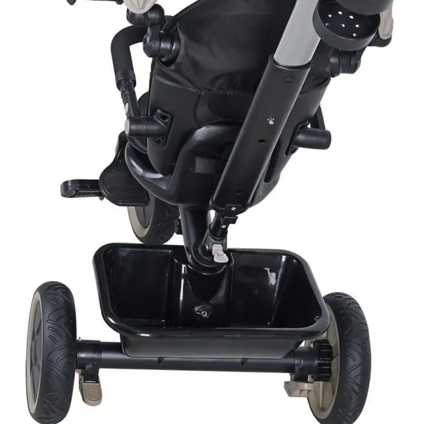 Sunny Baby New Safari Çift Yönlü Üç Tekerli Bisiklet Bej B63  - 10