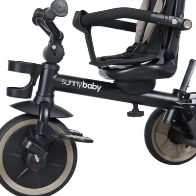 Sunny Baby New Safari Çift Yönlü Üç Tekerli Bisiklet Bej B63  - 11