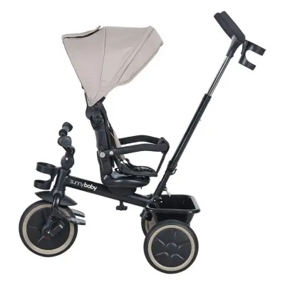 Sunny Baby New Safari Çift Yönlü Üç Tekerli Bisiklet Bej B63  - 3