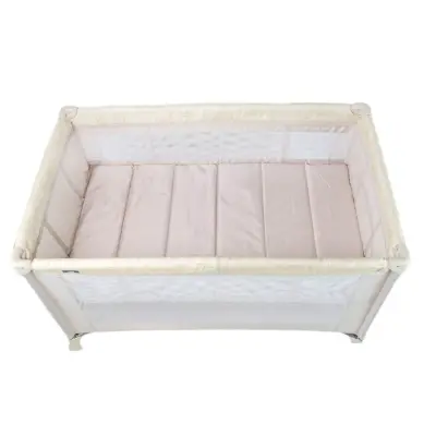 Sunny Baby Seul Ara Katlı Sallanma Aparatlı Oyun Parkı Park Yatak 70X120 Cm Bej - 2