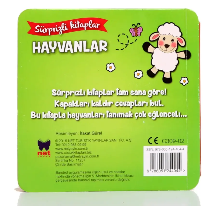 Sürprizli Kitaplar- Hayvanlar - 3