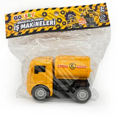 Sürtmeli Dönüşebilen İş Makinası( Mikser-Kamyon-Kepçe-Tanker) - 2