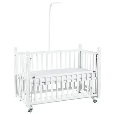 Tahterevalli Cuppa Beşik 60x120 cm Beyaz ve Mavi Uyku Seti - 2