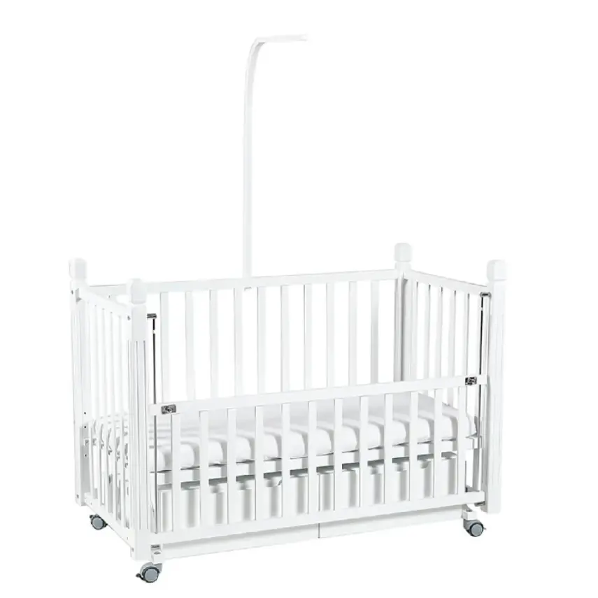 Tahterevalli Viva Beşik 60x120 cm Beyaz ve Beyaz Uyku Seti - 3