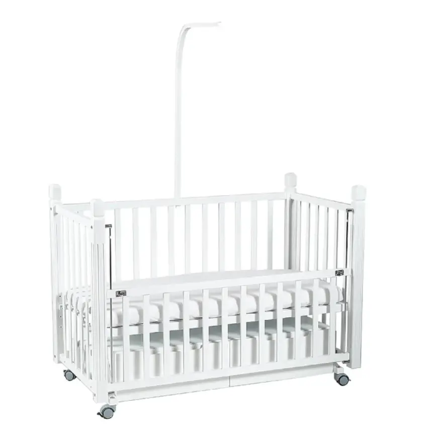 Tahterevalli Viva Beşik 60x120 cm Beyaz ve Beyaz Uyku Seti - 4