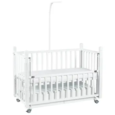 Tahterevalli Viva Beşik 60x120 cm Beyaz ve Mavi Uyku Seti - 5