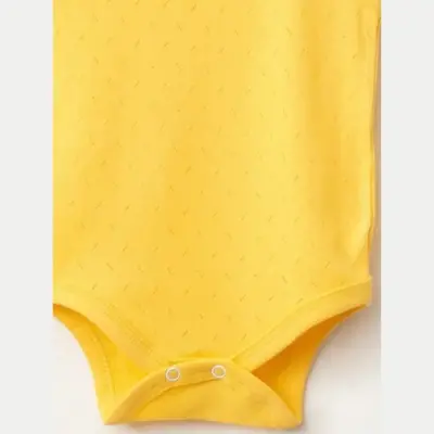 Tiffany Atlet Body %100 Pamuklu Çıtçıtlı Basic 3'lü Set Body Zıbın Karışık Renk Erkek Bebek - 5