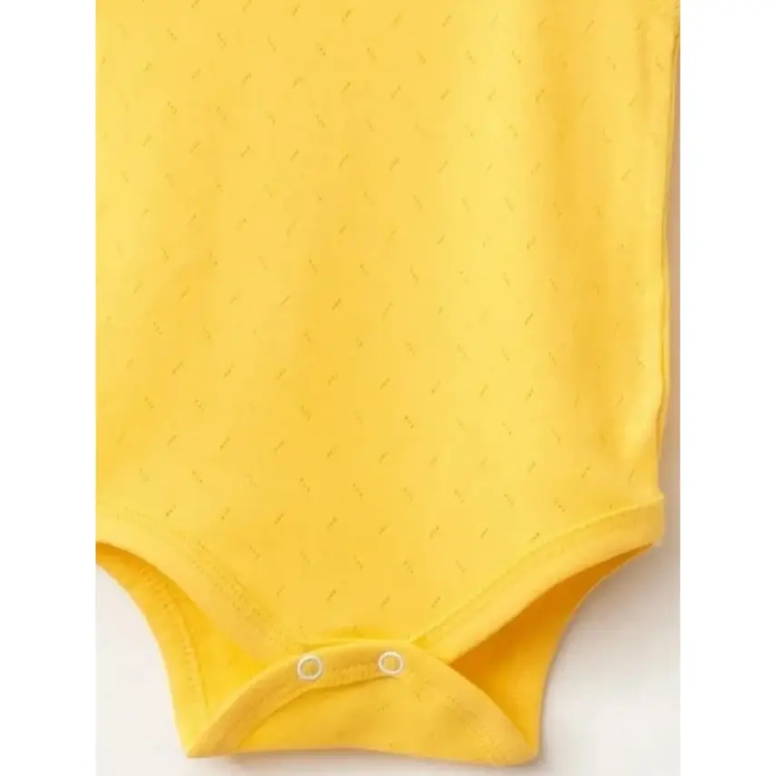 Tiffany Atlet Body %100 Pamuklu Çıtçıtlı Basic 3'lü Set Body Zıbın Karışık Renk Unisex Bebek - 5