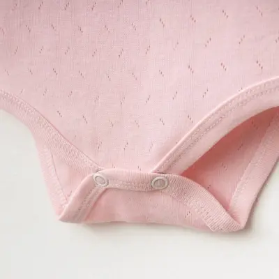 Tiffany Atlet Body %100 Pamuklu Çıtçıtlı Basic 3'lü Set Body Zıbın Pembe Kız Bebek - 5