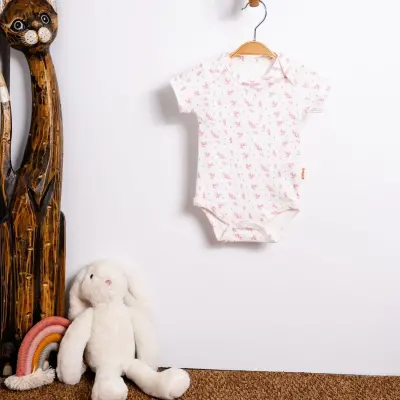 Tiffany Bebek Body Kısa Kol Wildflowers Theme - 2