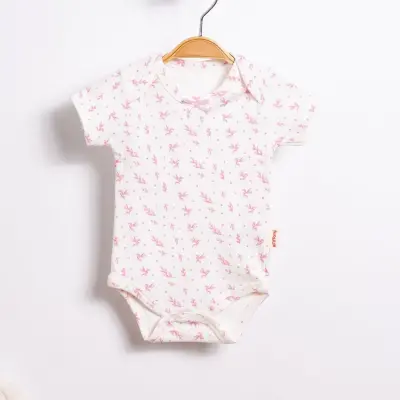 Tiffany Bebek Body Kısa Kol Wildflowers Theme