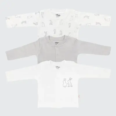 Tiffany Bebek Hırka 3lü Rabbit Theme - 2