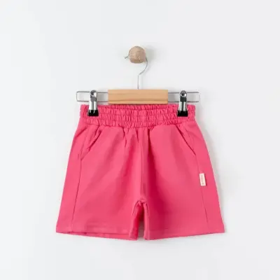 Tiffany Çocuk Şortu Oversize Theme Fuşya 