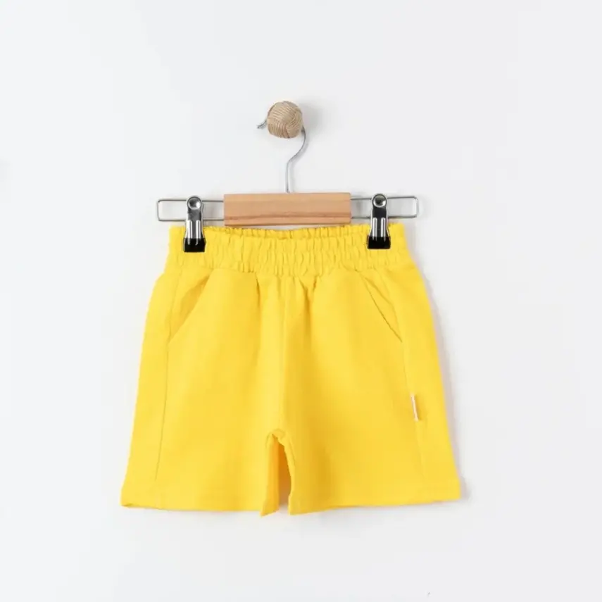 Tiffany Çocuk Şortu Oversize Theme Sarı - 2