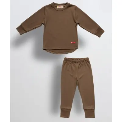 Tiffany Erkek Termal Pijama Takımı Camel