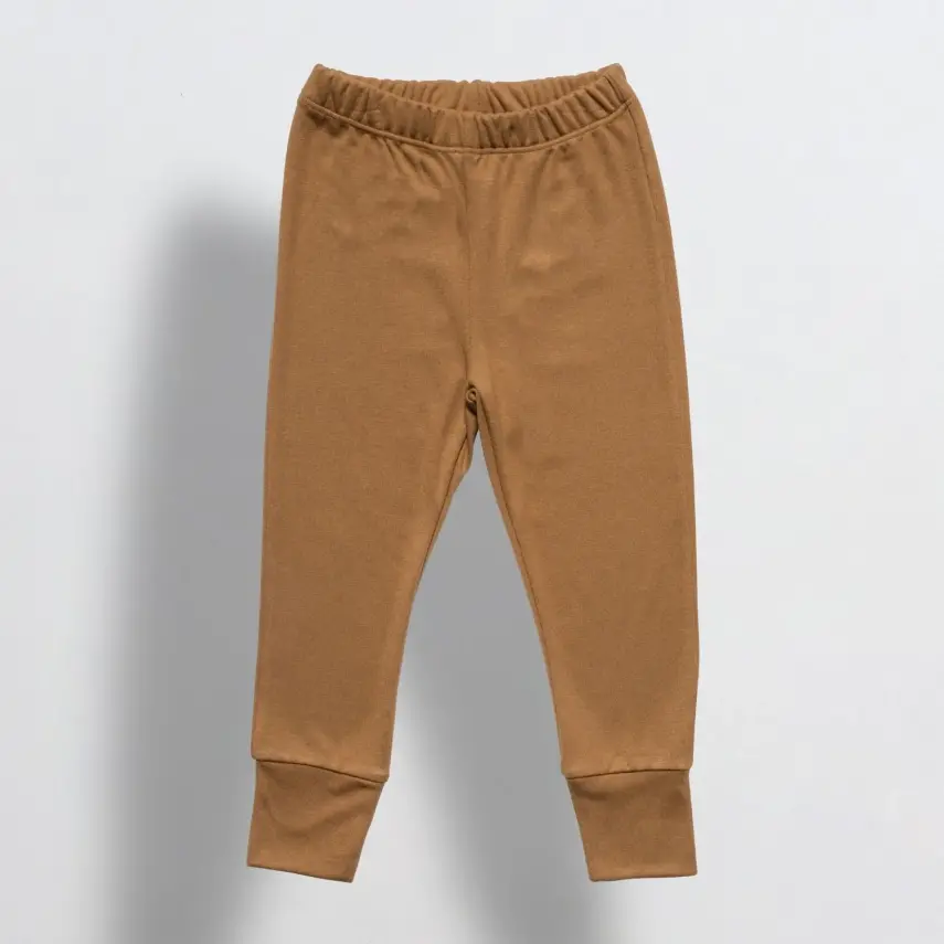 Tiffany Erkek Termal Pijama Takımı Hardal - 3