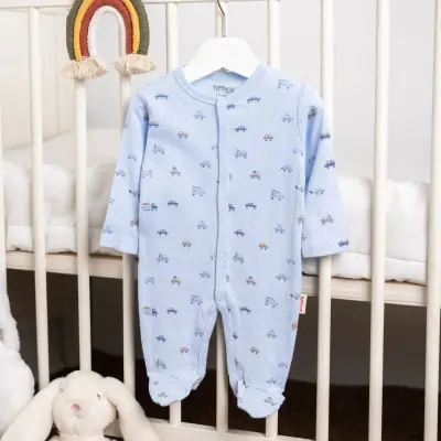 Tiffany Erkek Tulum Patikli Jakarlı Driver Theme Mavi 