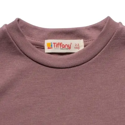 Tiffany Kız Termal Pijama Takımı Lila - 9