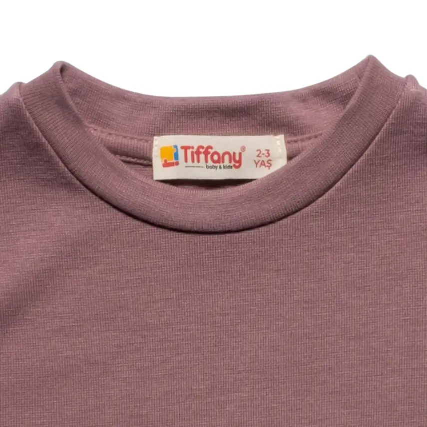 Tiffany Kız Termal Pijama Takımı Lila - 9