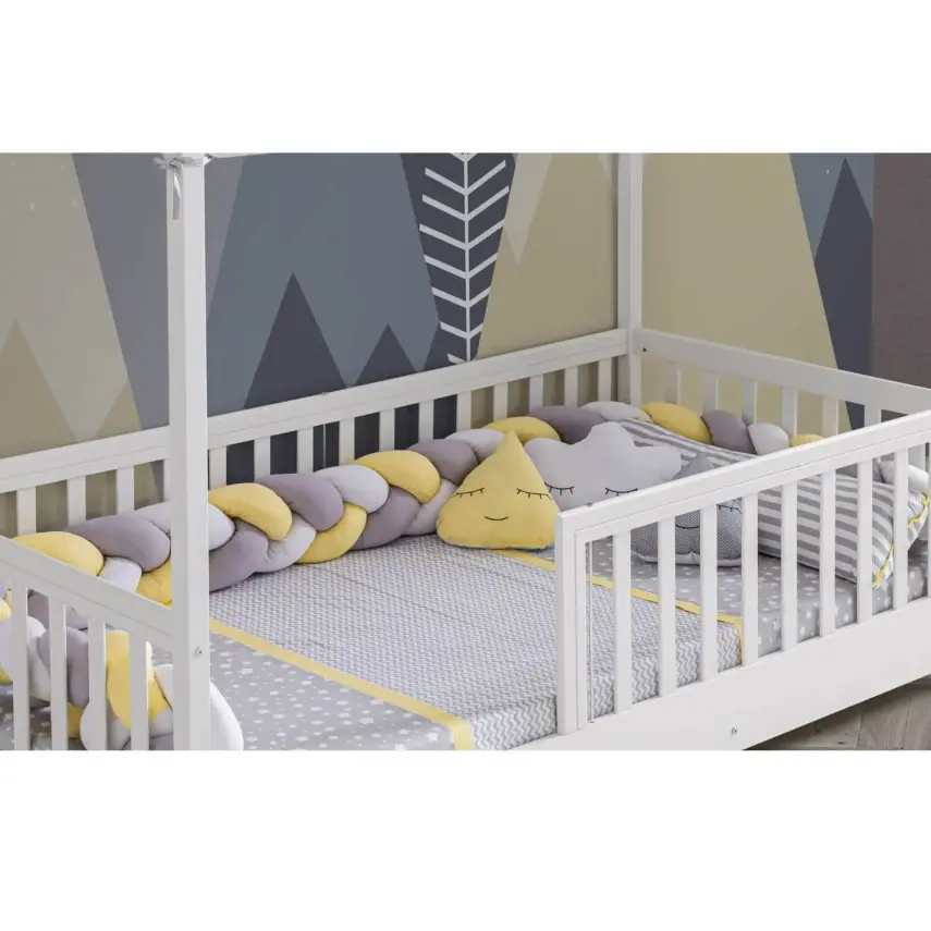 Tiffany Satürn Montessori Kenar Koruma Ve Örgü Seti Sarı - 1